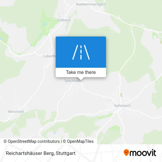 Карта Reichartshäuser Berg