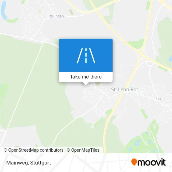 Карта Mainweg