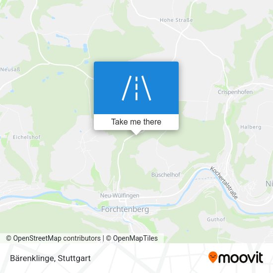 Карта Bärenklinge