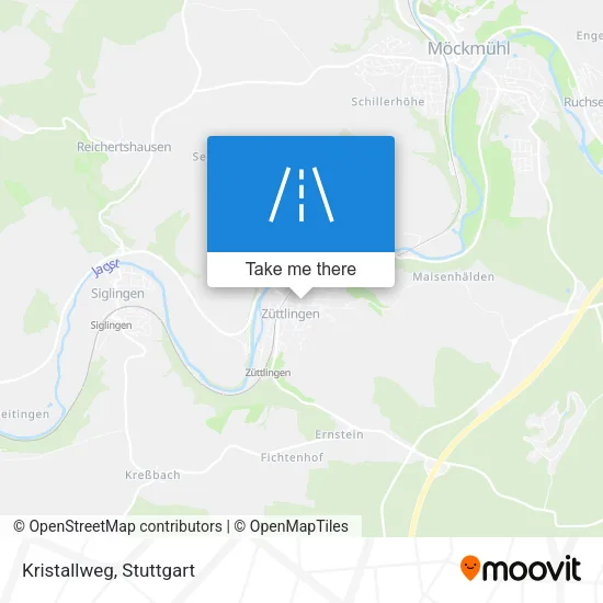 Карта Kristallweg
