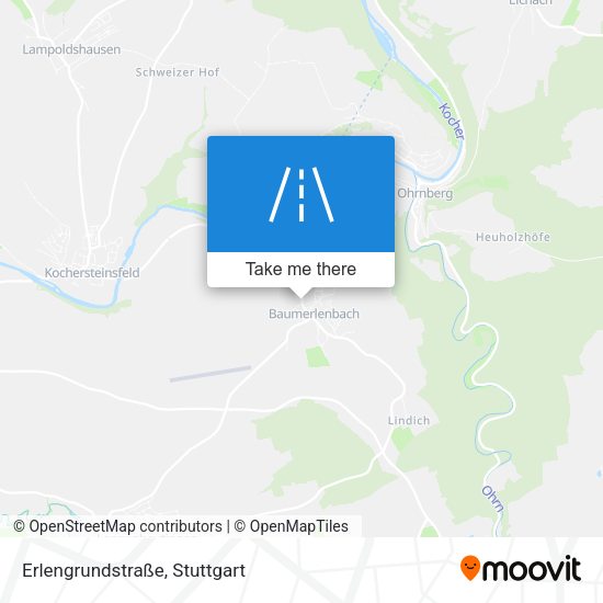 Erlengrundstraße map