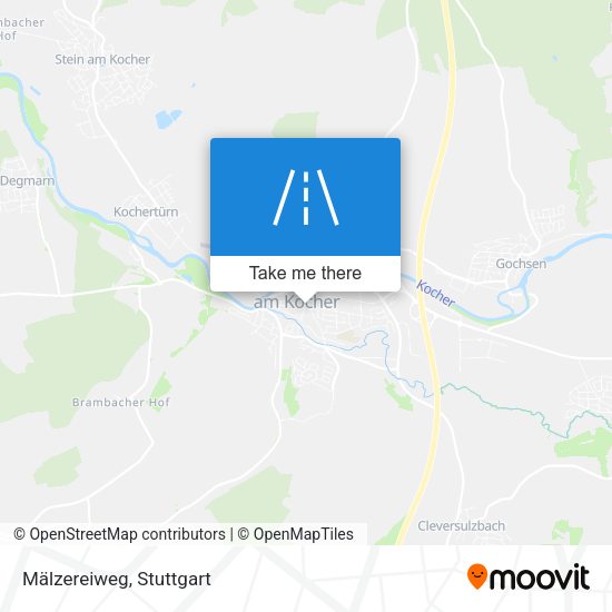 Карта Mälzereiweg
