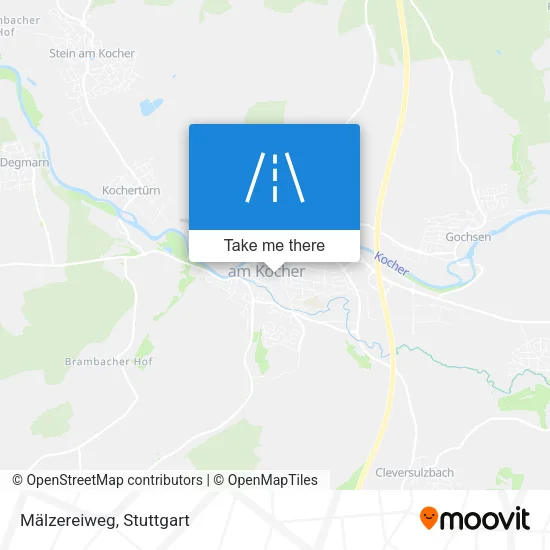 Карта Mälzereiweg