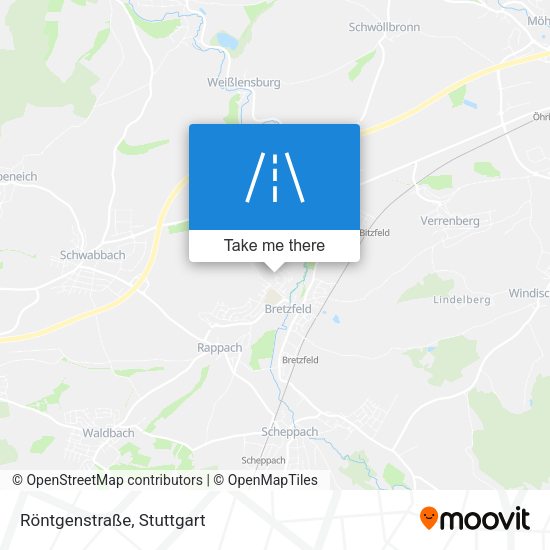 Röntgenstraße map