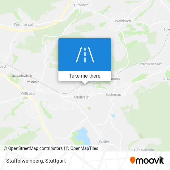 Карта Staffelweinberg