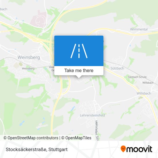 Stocksäckerstraße map