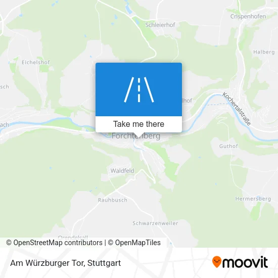 Карта Am Würzburger Tor