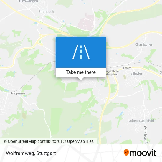 Карта Wolframweg