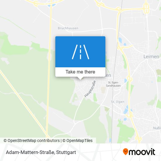 Карта Adam-Mattern-Straße