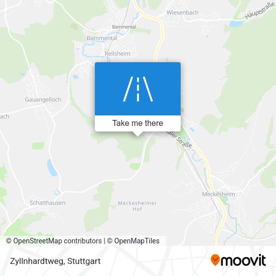 Карта Zyllnhardtweg