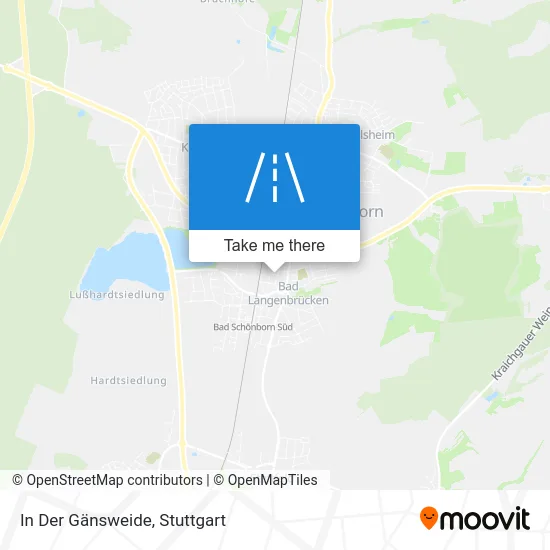 In Der Gänsweide map