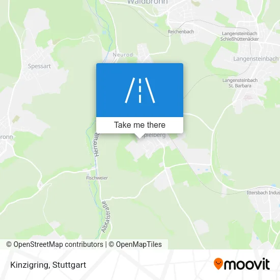 Карта Kinzigring