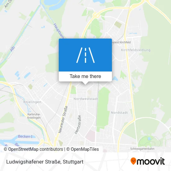Карта Ludwigshafener Straße