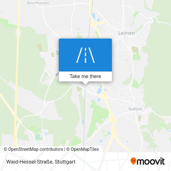 Waid-Hessel-Straße map