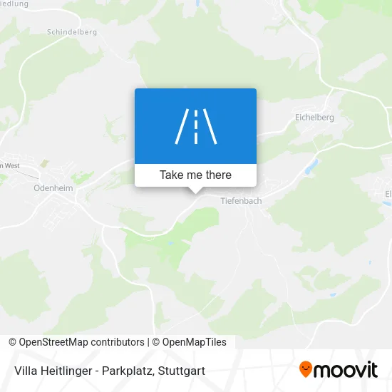 Карта Villa Heitlinger - Parkplatz