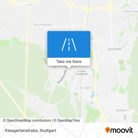 Карта Kleegartenstraße