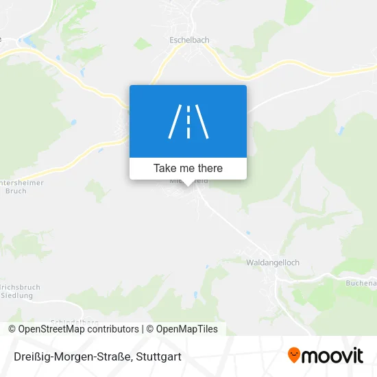Карта Dreißig-Morgen-Straße