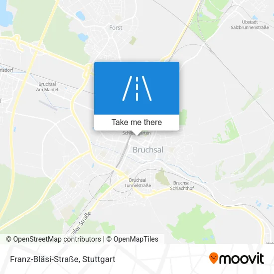 Карта Franz-Bläsi-Straße
