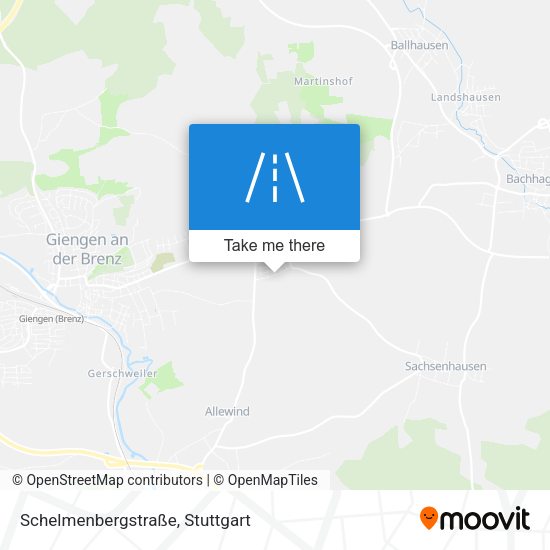 Schelmenbergstraße map