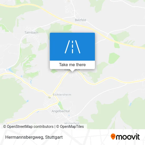 Карта Hermannsbergweg