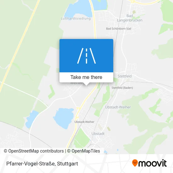 Карта Pfarrer-Vogel-Straße