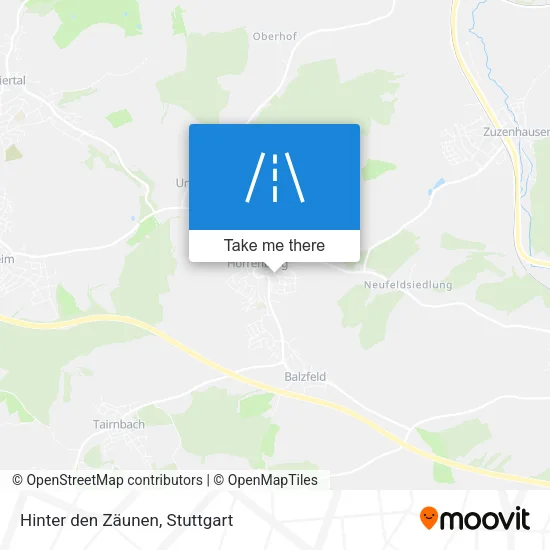 Карта Hinter den Zäunen