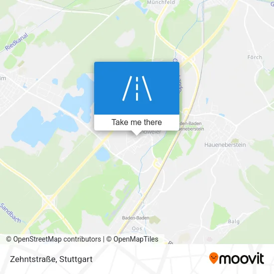 Карта Zehntstraße