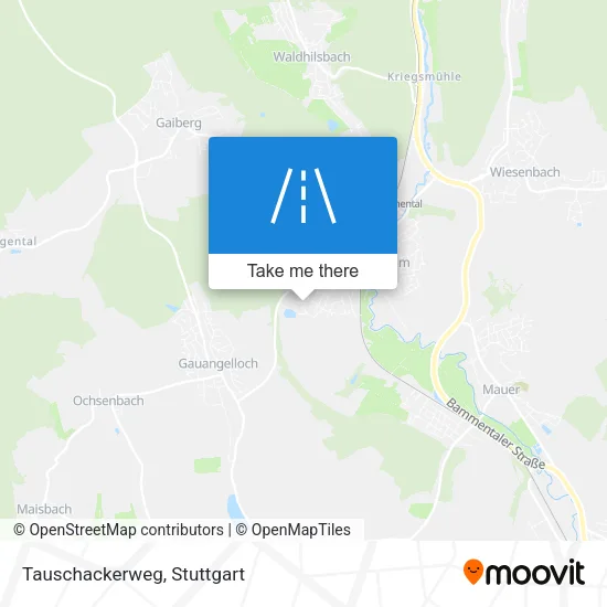 Карта Tauschackerweg