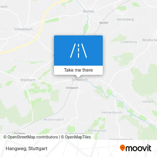 Карта Hangweg
