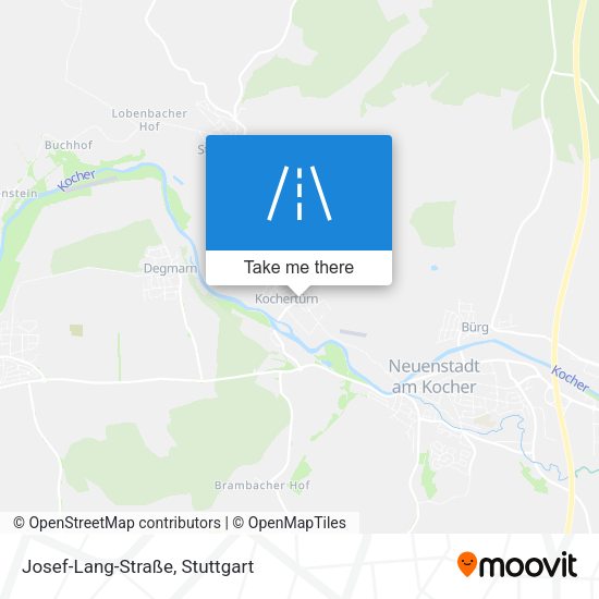 Josef-Lang-Straße map