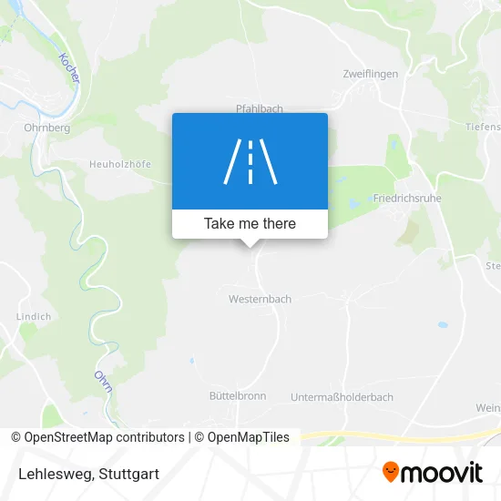 Карта Lehlesweg