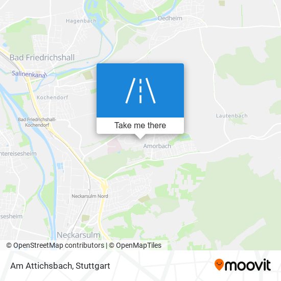 Карта Am Attichsbach