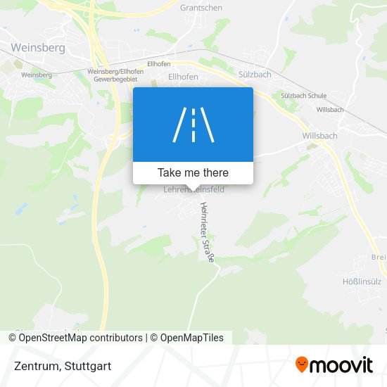 Карта Zentrum