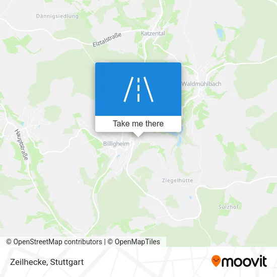 Карта Zeilhecke
