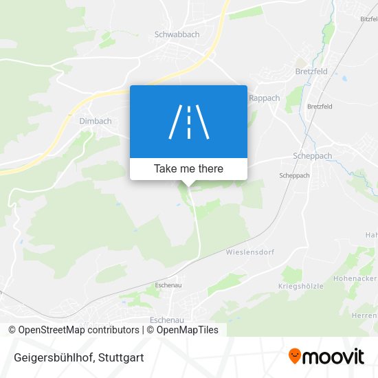 Geigersbühlhof map