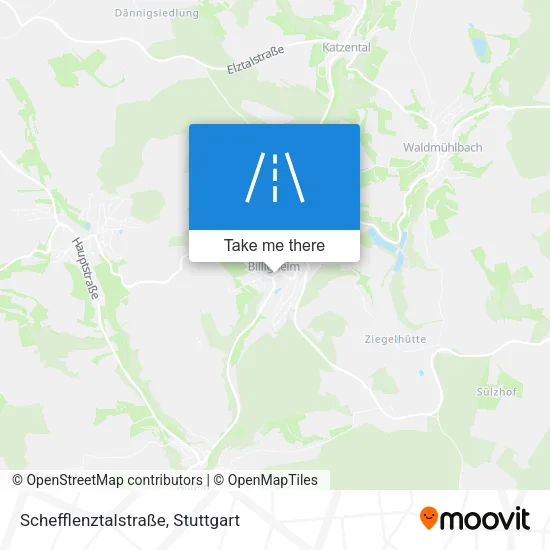 Карта Schefflenztalstraße