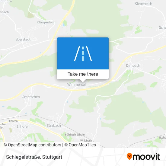 Карта Schlegelstraße