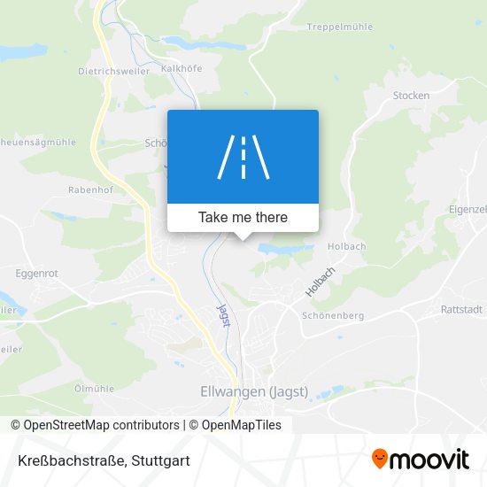 Kreßbachstraße map