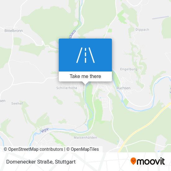 Domenecker Straße map