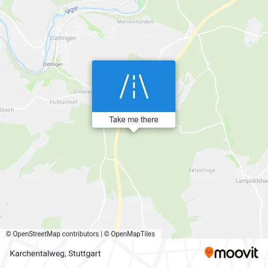 Карта Karchentalweg