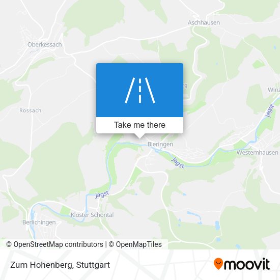 Карта Zum Hohenberg