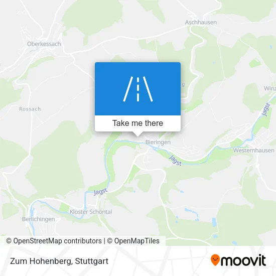Карта Zum Hohenberg