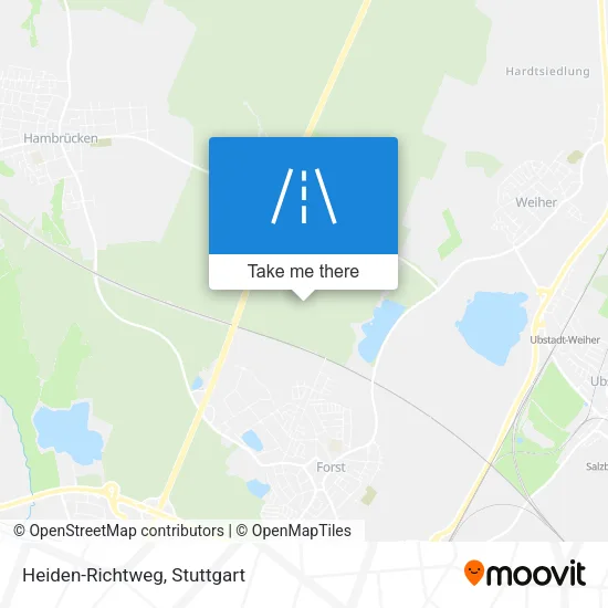 Карта Heiden-Richtweg