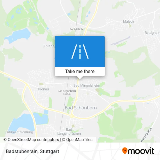 Карта Badstubenrain
