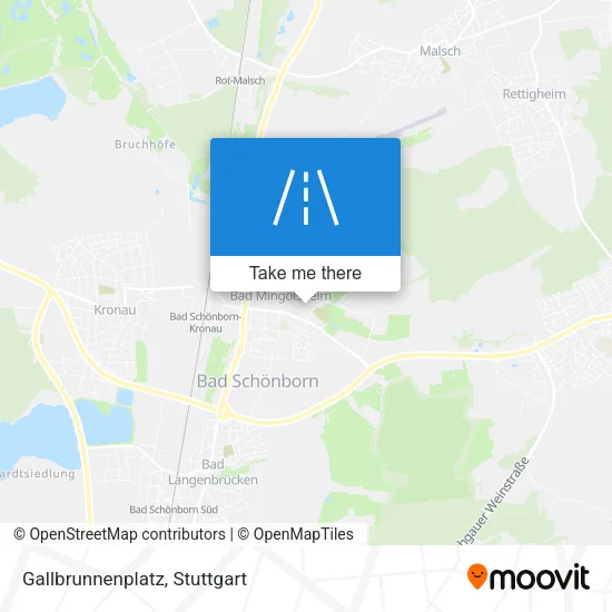 Карта Gallbrunnenplatz