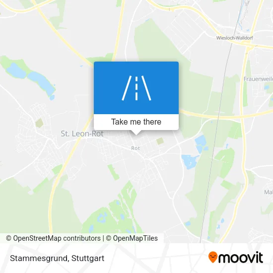 Карта Stammesgrund