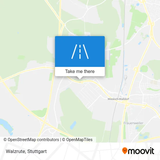 Карта Walzrute