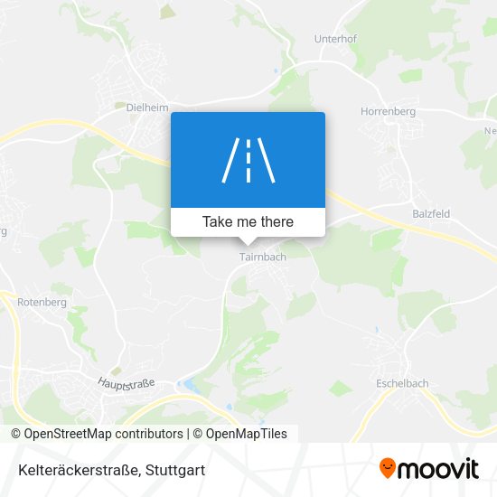 Kelteräckerstraße map