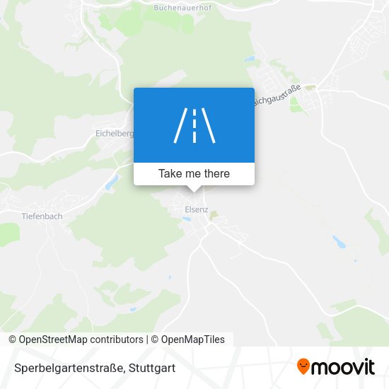 Sperbelgartenstraße map