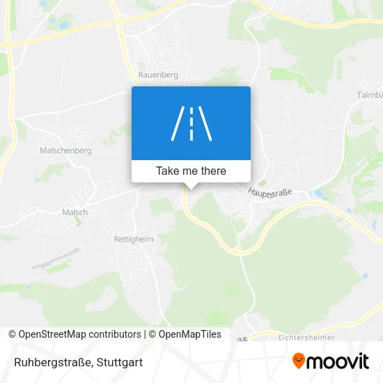 Карта Ruhbergstraße